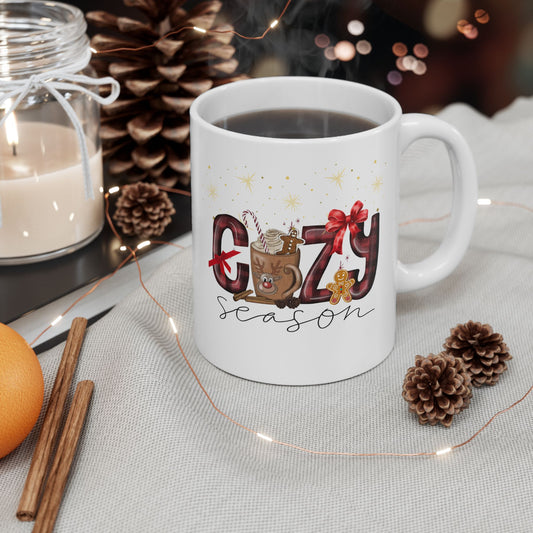 Cozy Coffee Christmas Mugs