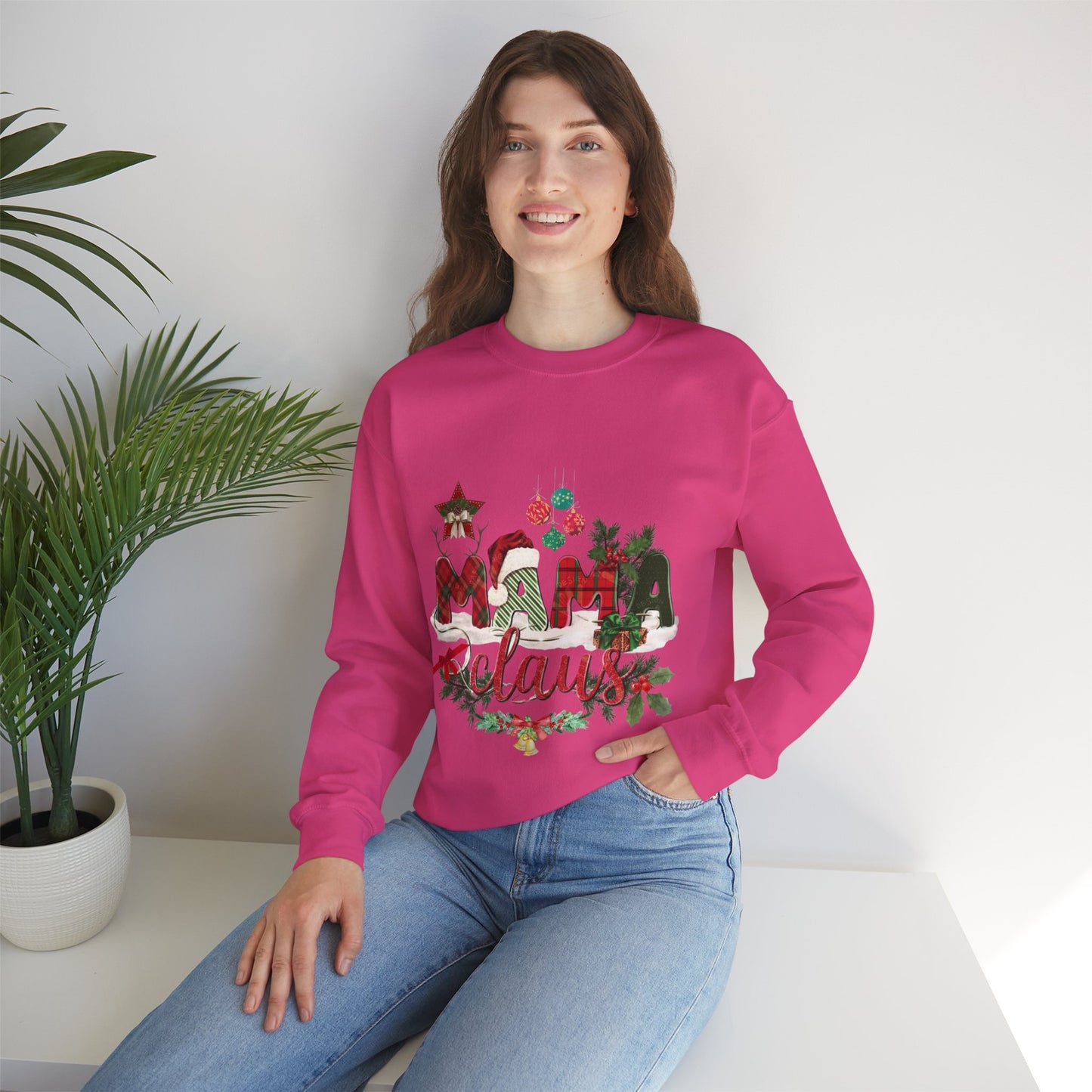 Mama Claus Sweatshirt, Gift For Mom