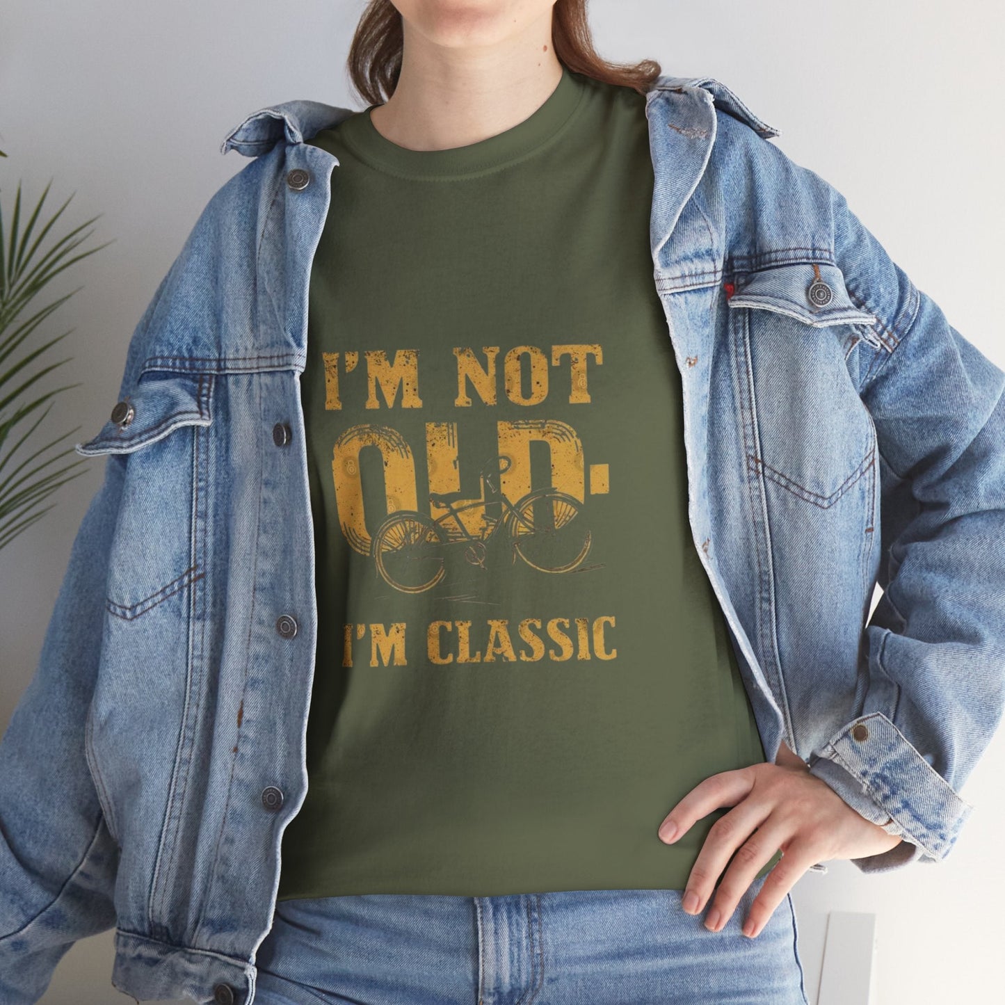 I'm Not Old, I'm Classic Unisex Heavy Cotton Tee, Funny Birthday Gift