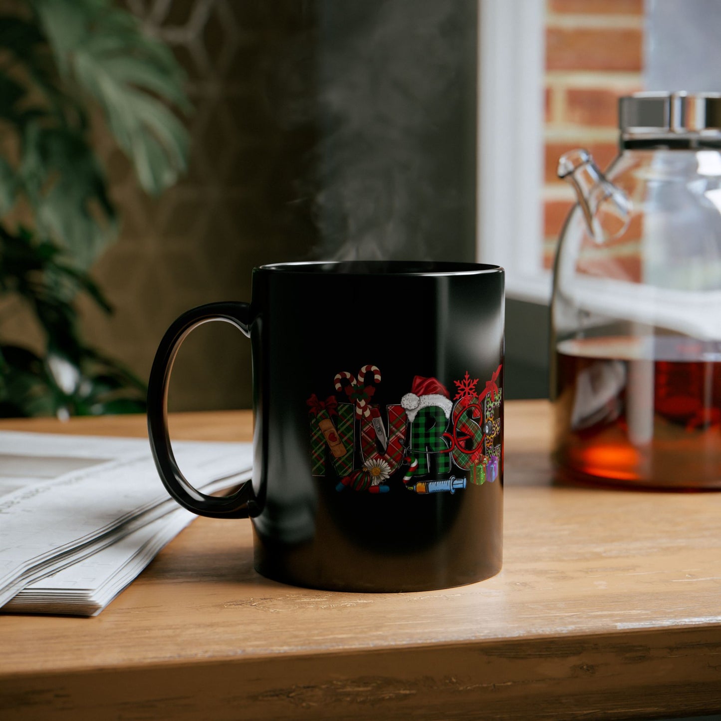 Christmas Nurse Mugs