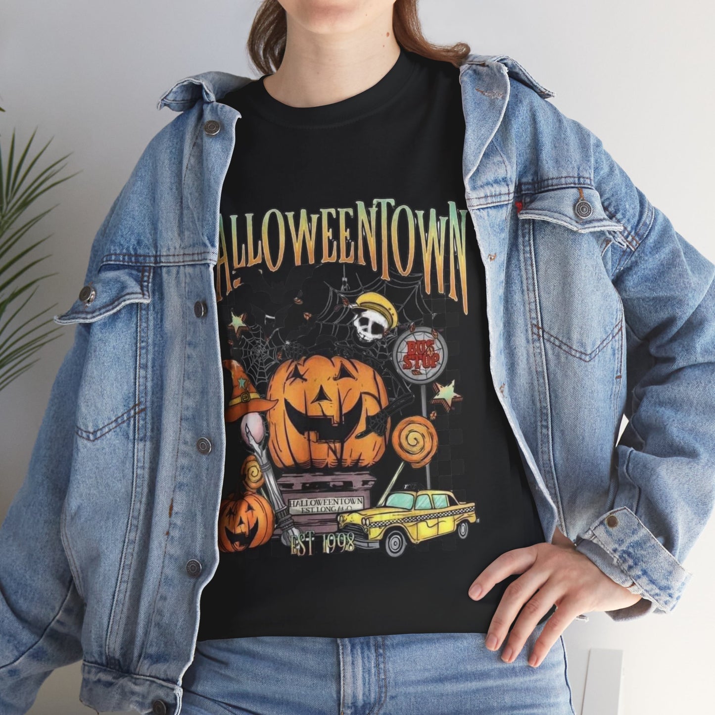 Retro Halloweentown Shirt, Halloweentown Shirt, Halloweentown Pumpkin T-shirt, Fall Shirt, Ghost Shirt, Halloween Crewneck, Spooky Season