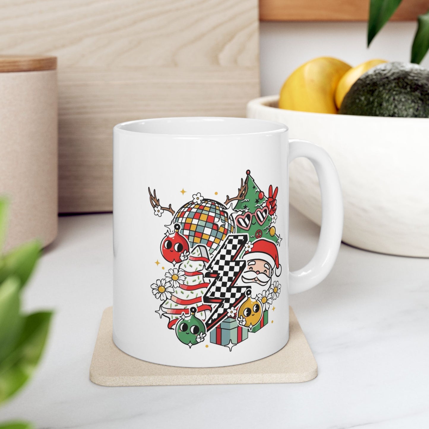 Christmas Disco Long Sleeve Mugs