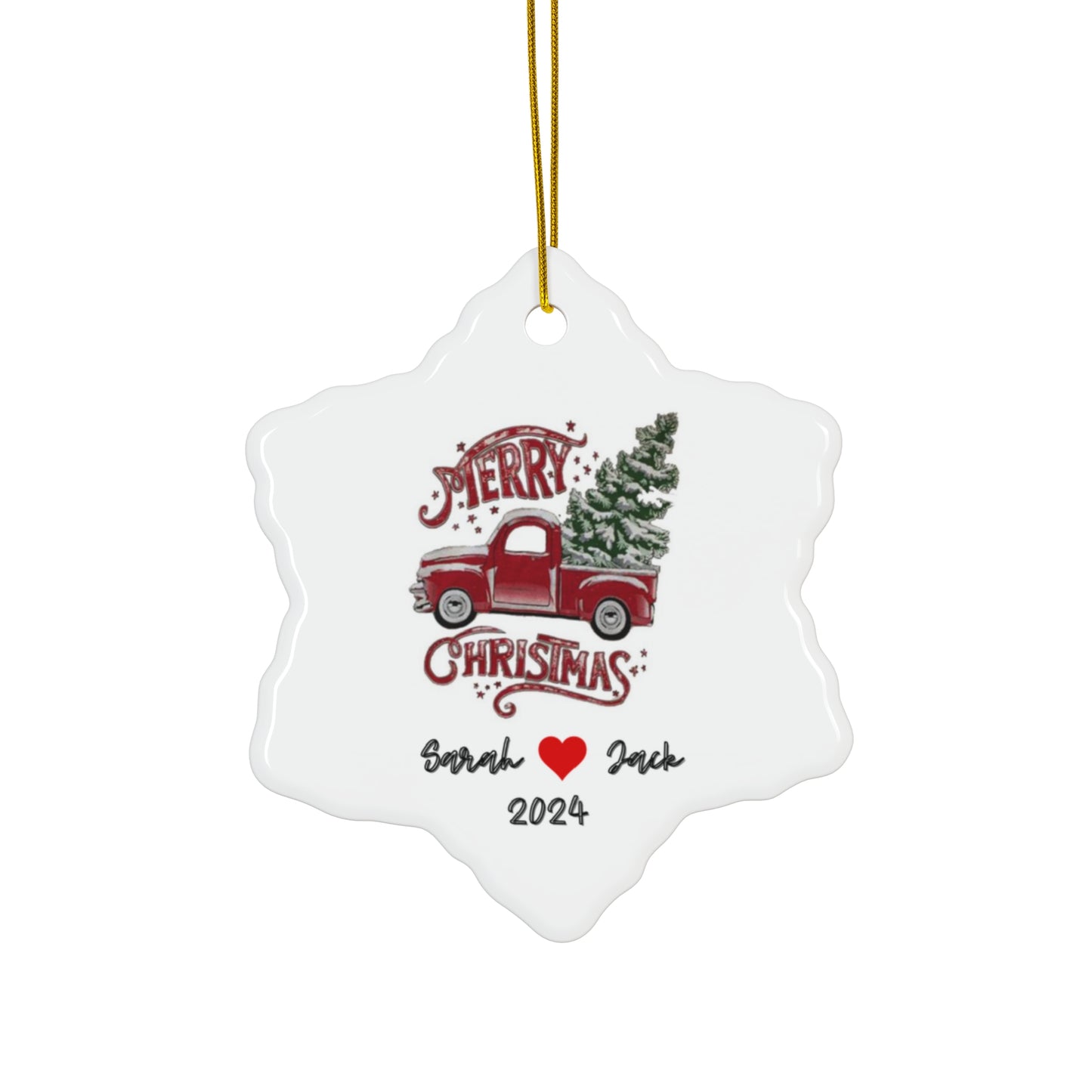 First Christmas Married Ornament