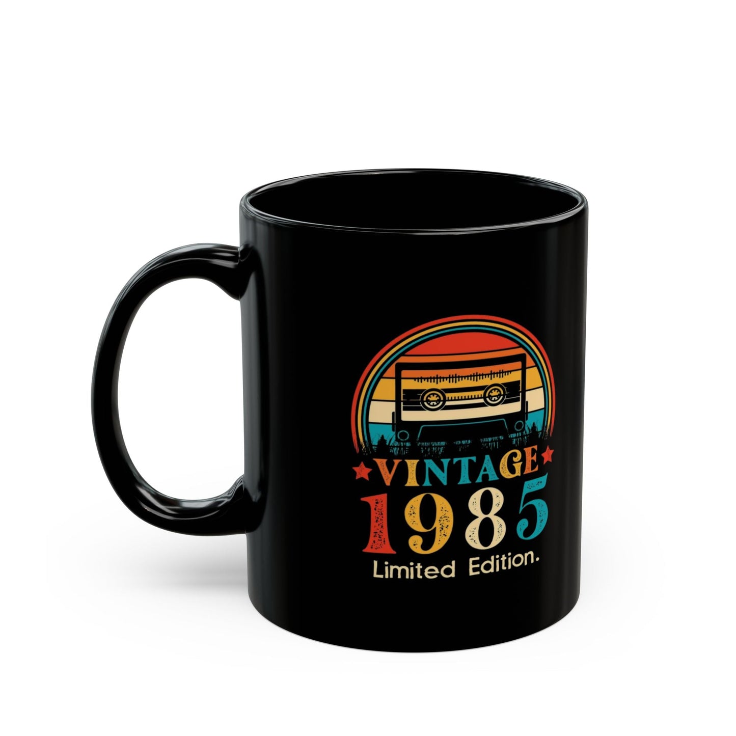 Vintage 1985 Limited Edition Coffee Mug - Retro Style 11oz & 15oz