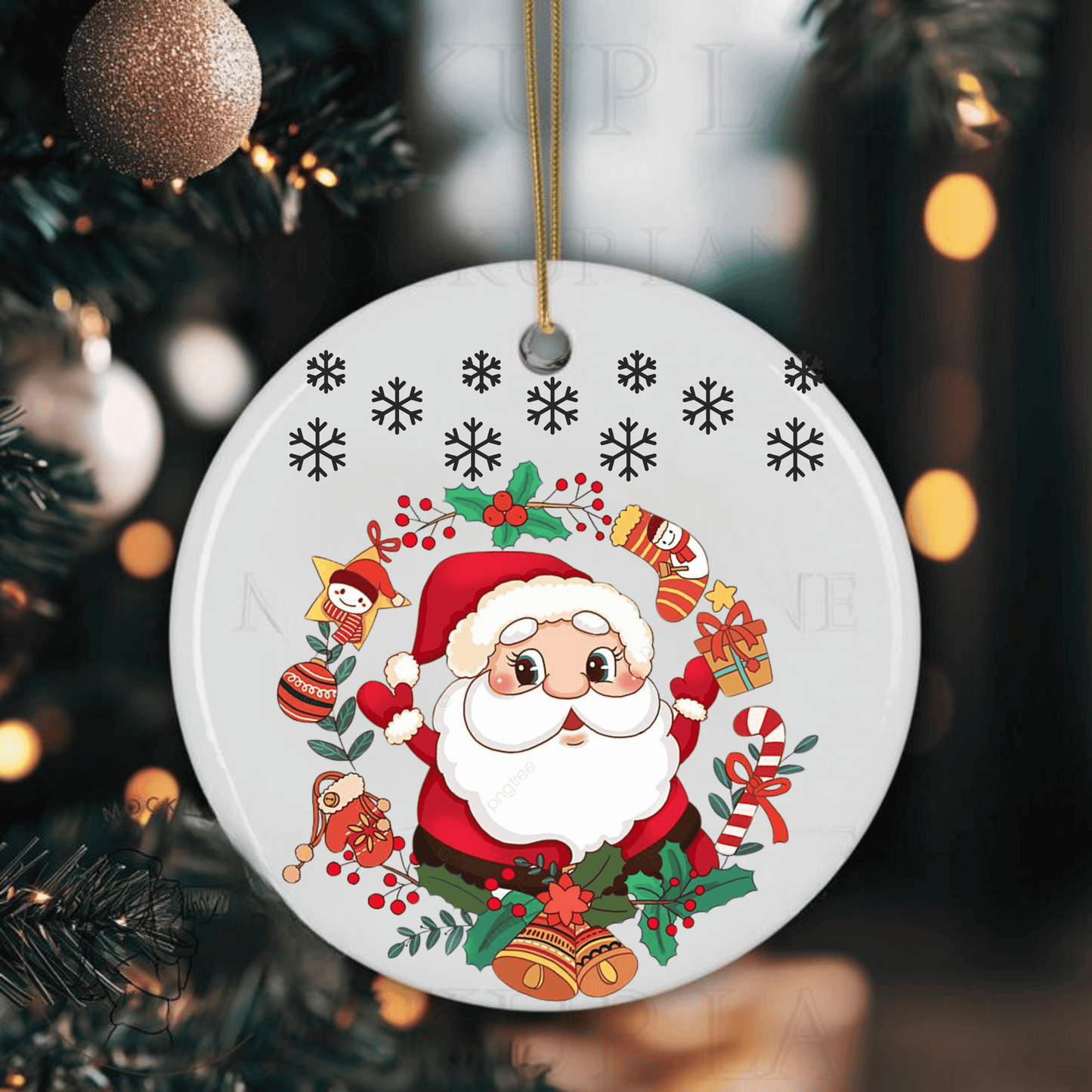 Merry Christmas 2024 Ornament