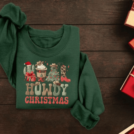 Howdy Christmas Sweatshirt