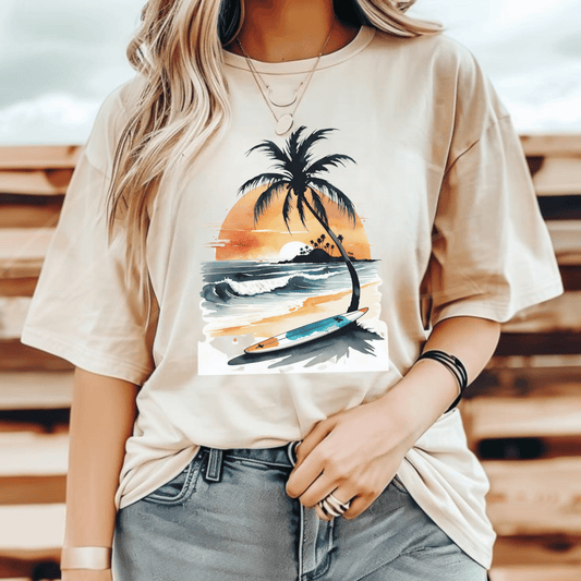 Tropical Sunset Tee