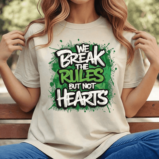 We Break the Rules Unisex Heavy Cotton Tee