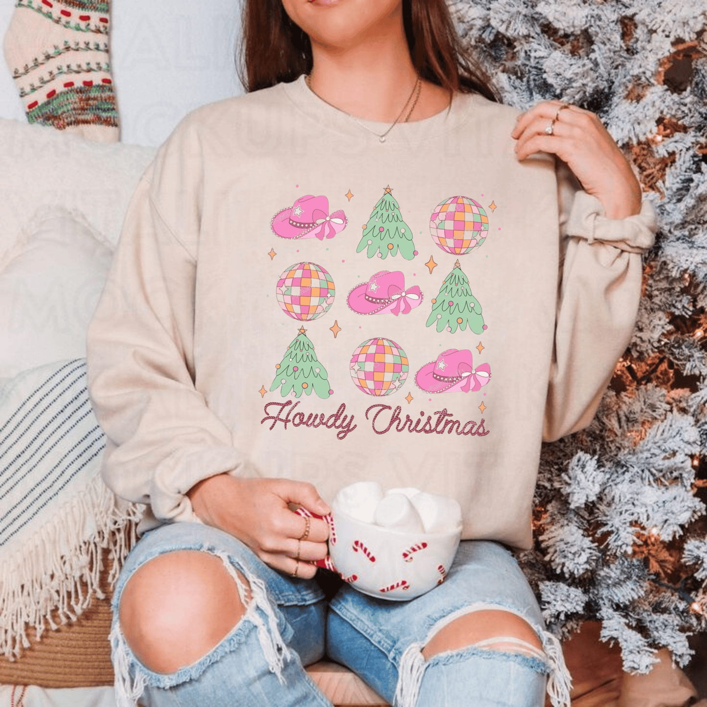 Howdy Christmas Sweatshirt