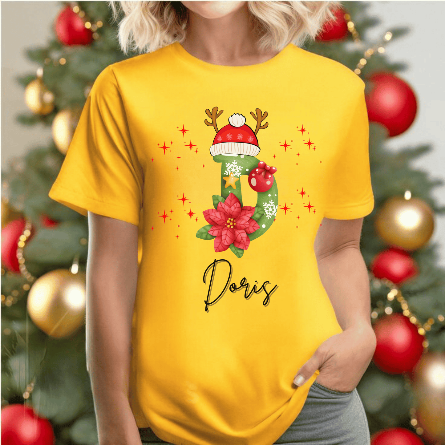 Family Christmas Name Shirt