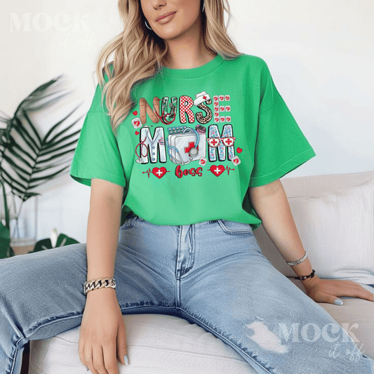 Nurse Mom Boss Shirt, Gift For Nurse Mom