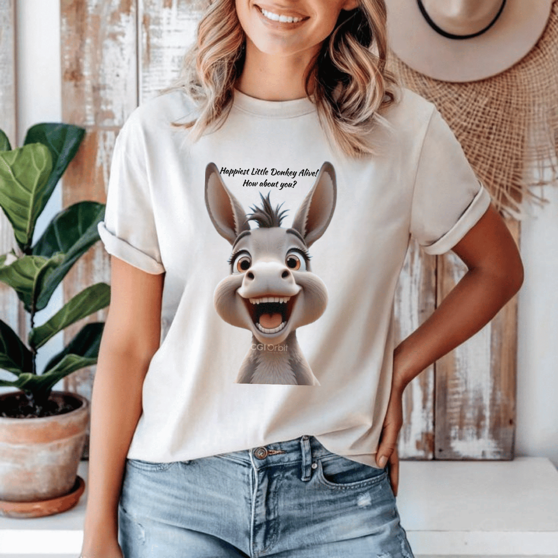 Funny donkey t-shirt