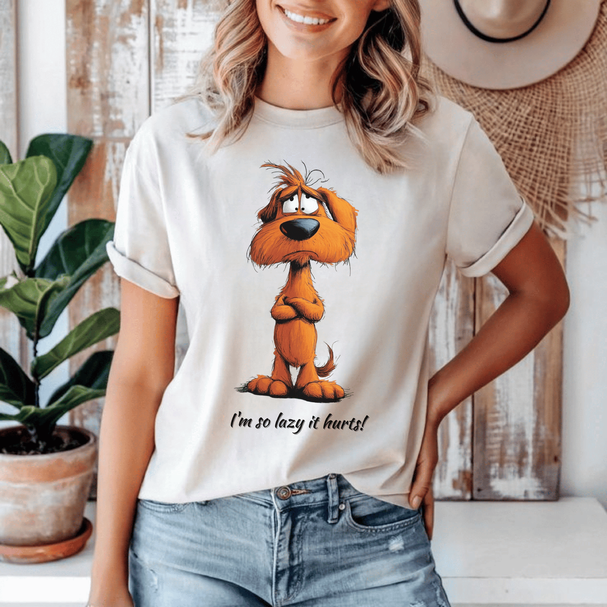 Lazy Dog Graphic Tee