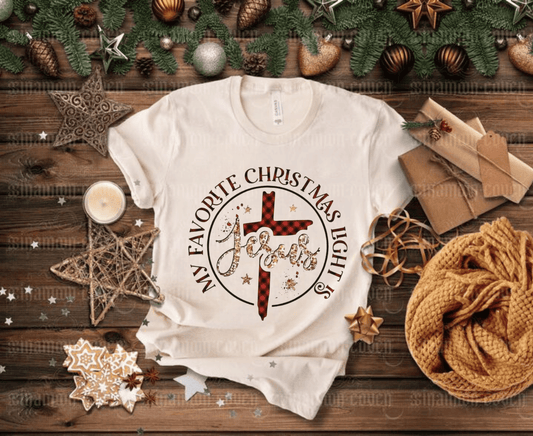 My Favorite Light Is Jesus Shirt, Religious Gift