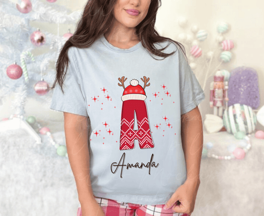 Family Christmas Name Shirt