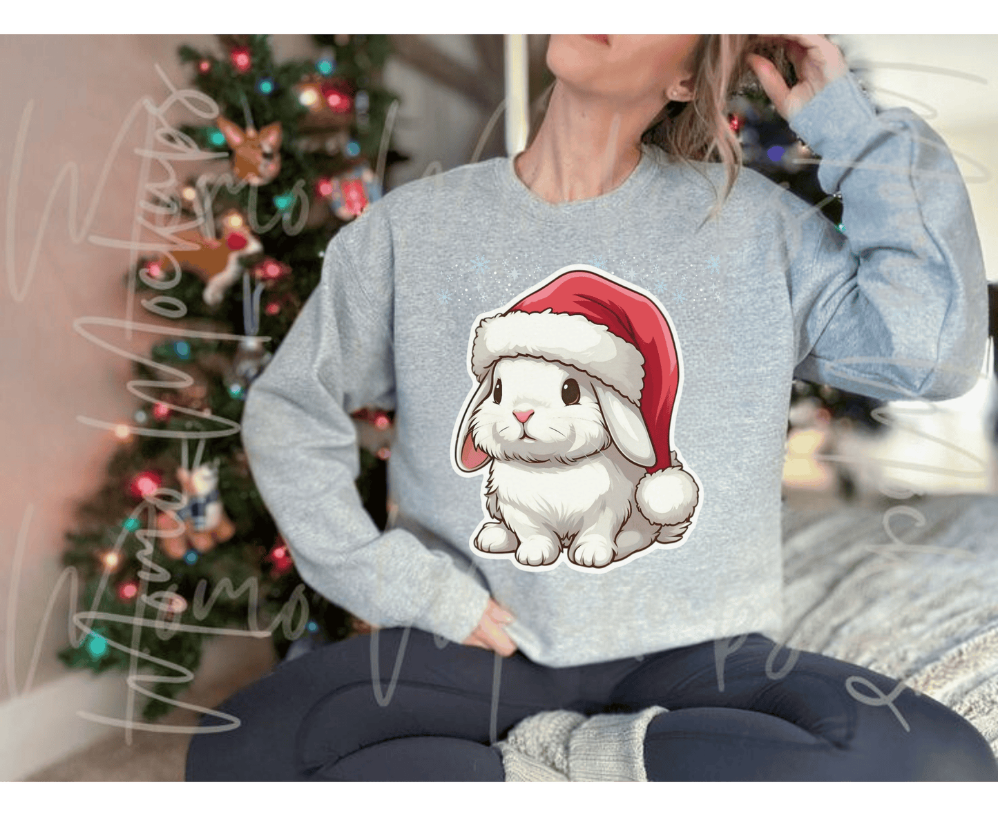 Cute Rabbit Christmas Sweatshirt