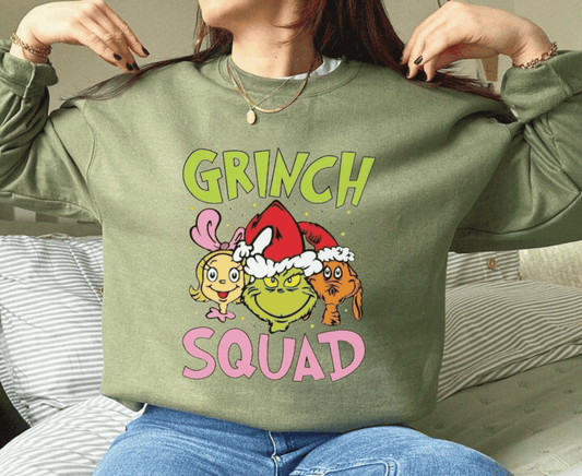 Christmas Grinch Squad Sweatshirt