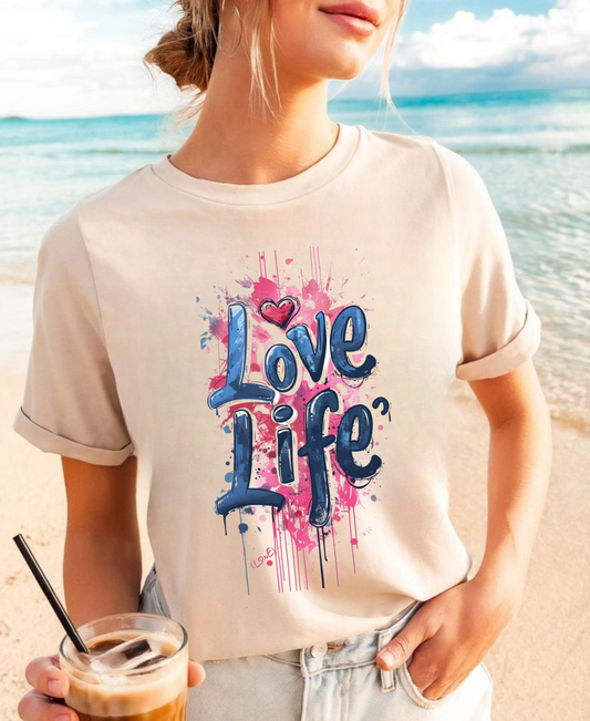 Love Life Unisex Cotton Tee 