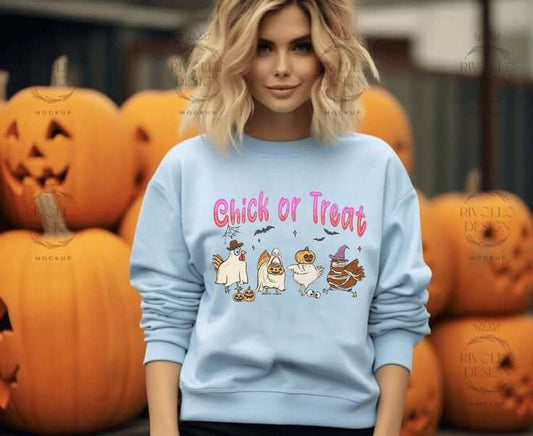 Halloween Chicken Sweatshirt – Cozy & Fun Gift for Chicken Lovers